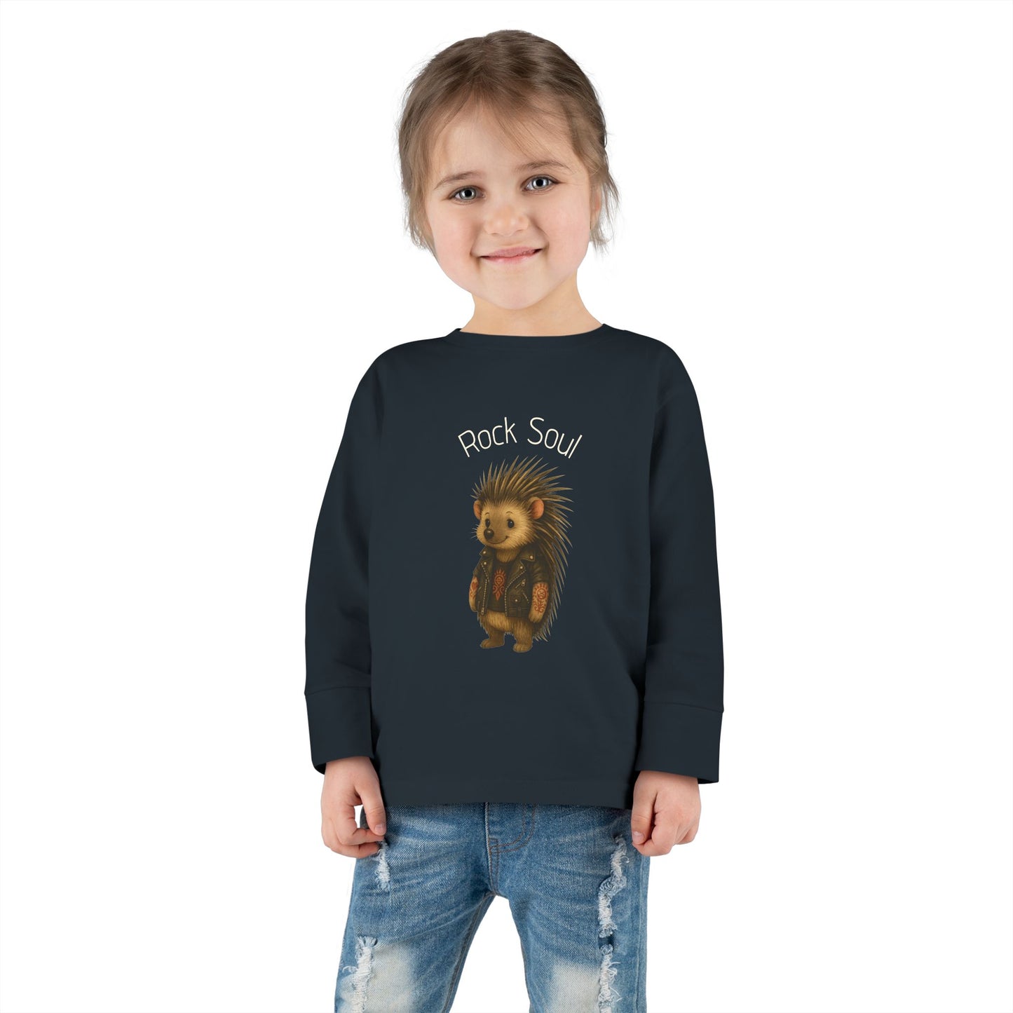 Magliette Rock Soul per bambini - Porcospino - Animali dolci con un ritmo ribelle