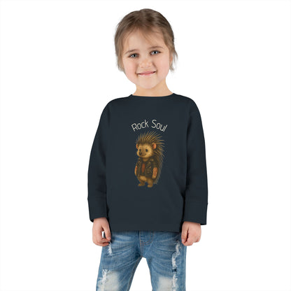 Magliette Rock Soul per bambini - Porcospino - Animali dolci con un ritmo ribelle