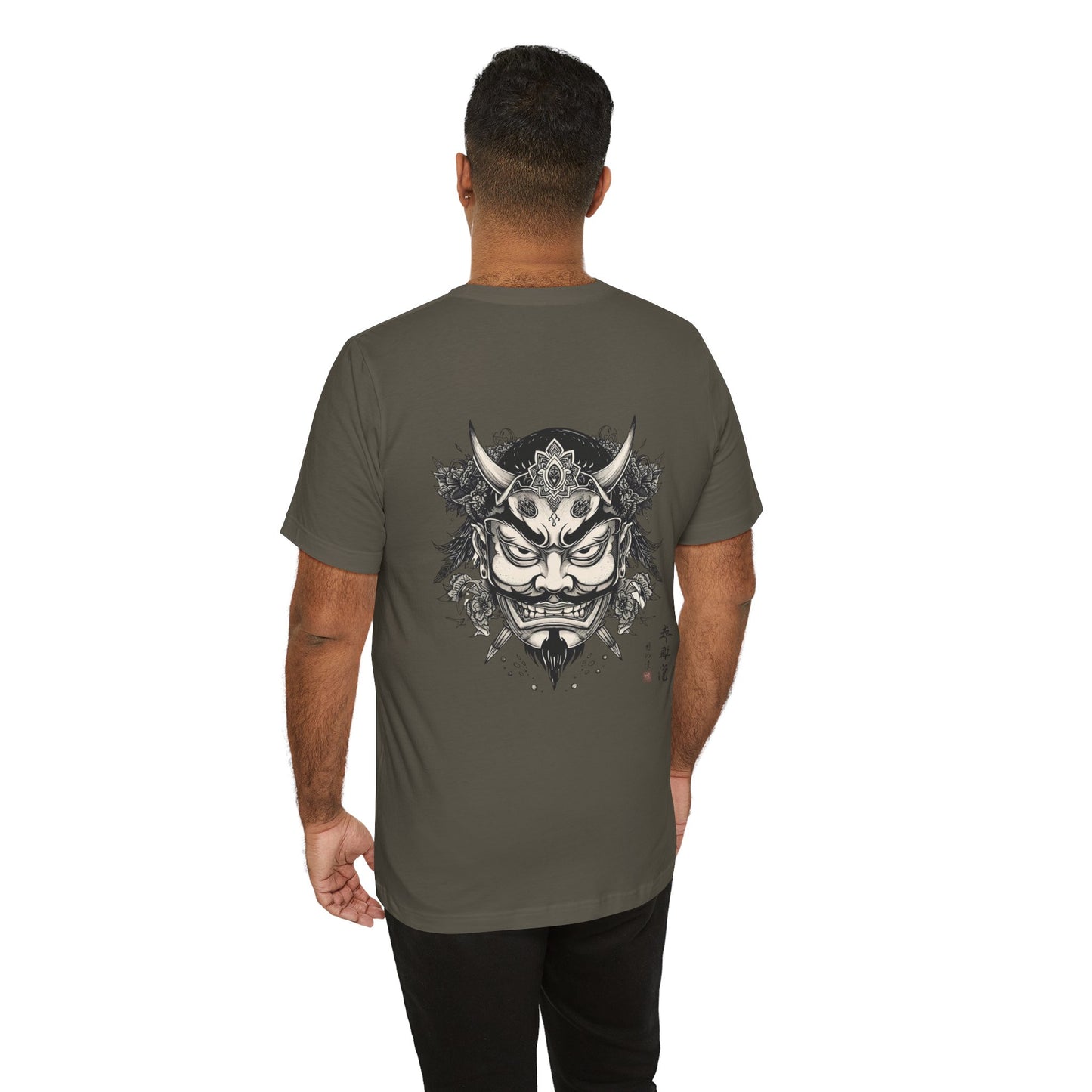 The Bold Oni Mask Streetwear T-Shirt