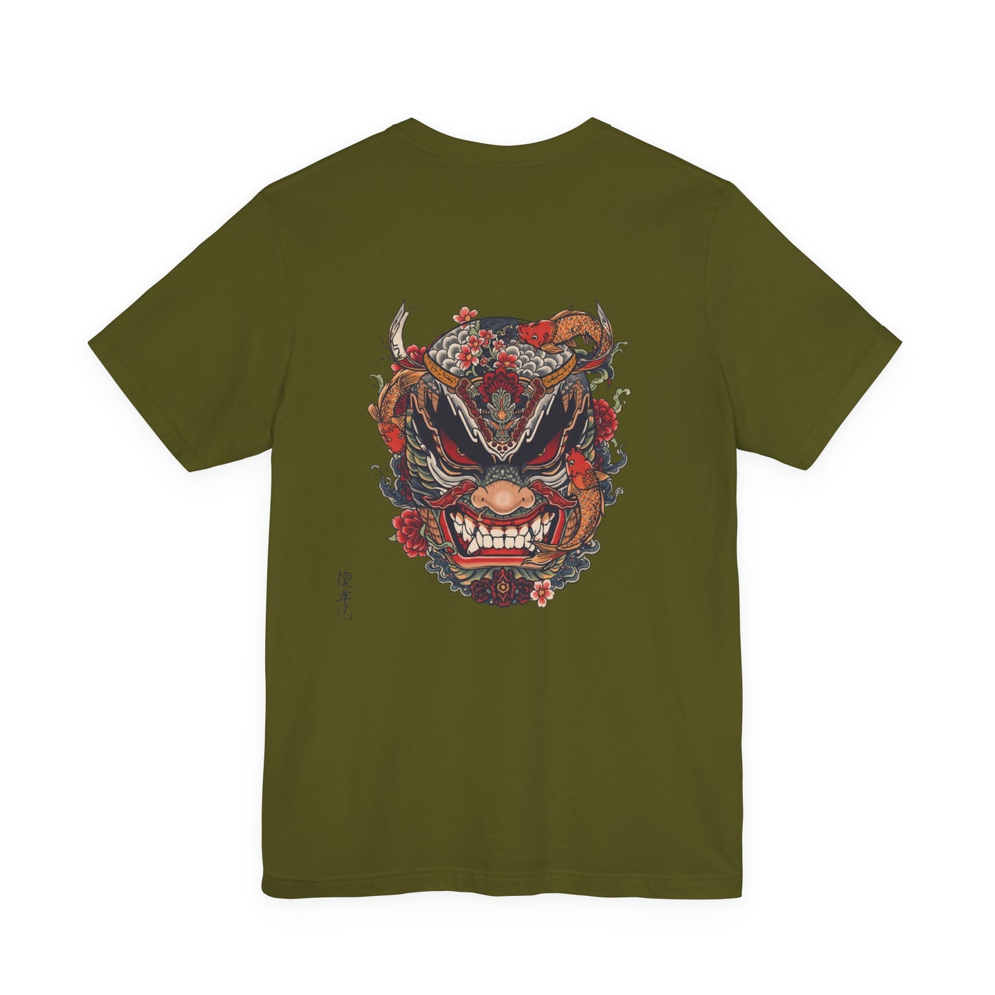 The Bold Oni Mask Streetwear T-Shirt