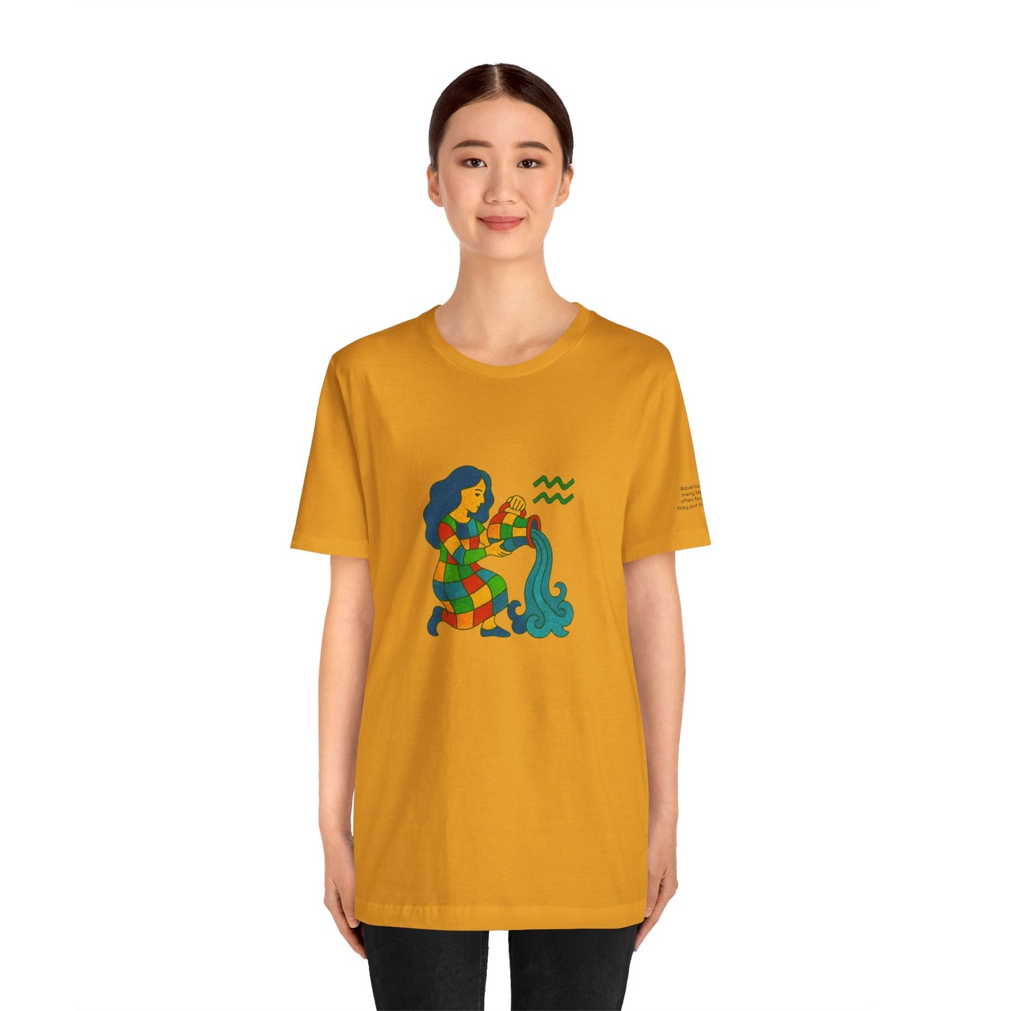 ACQUARIO - T-Shirt, I segni zodiacali secondo Saint Phalle