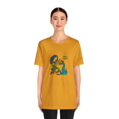 ACQUARIO - T-Shirt, I segni zodiacali secondo Saint Phalle