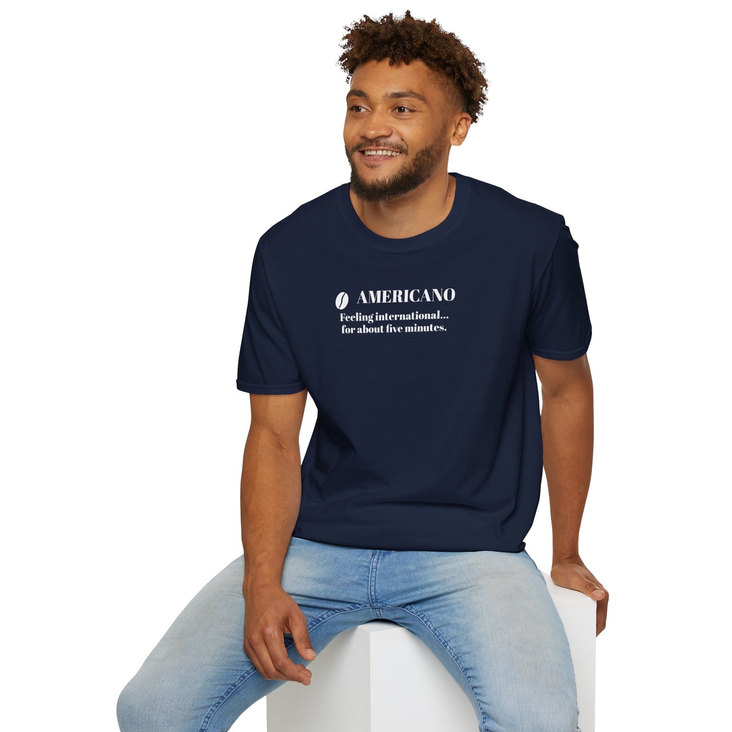 CoffeeTherapy T-Shirt – Irony Is the Best Cure (Right After Coffee)