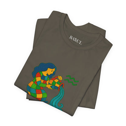 ACQUARIO - T-Shirt, I segni zodiacali secondo Saint Phalle