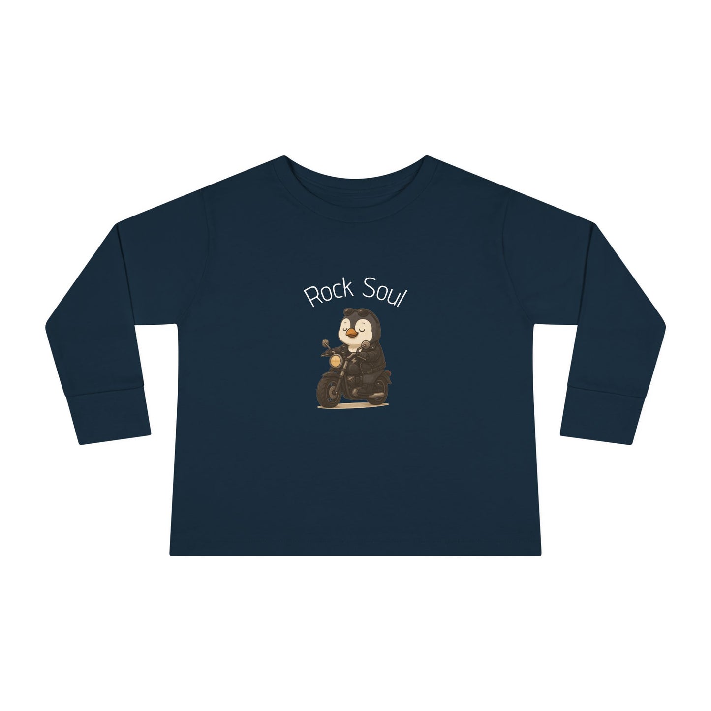 Magliette Rock Soul Kids - Pinguino - Animali dolci con un ritmo ribelle