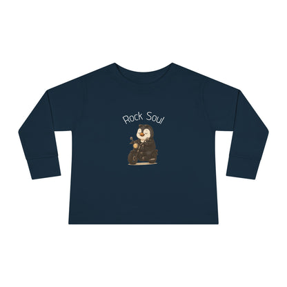 Magliette Rock Soul Kids - Pinguino - Animali dolci con un ritmo ribelle