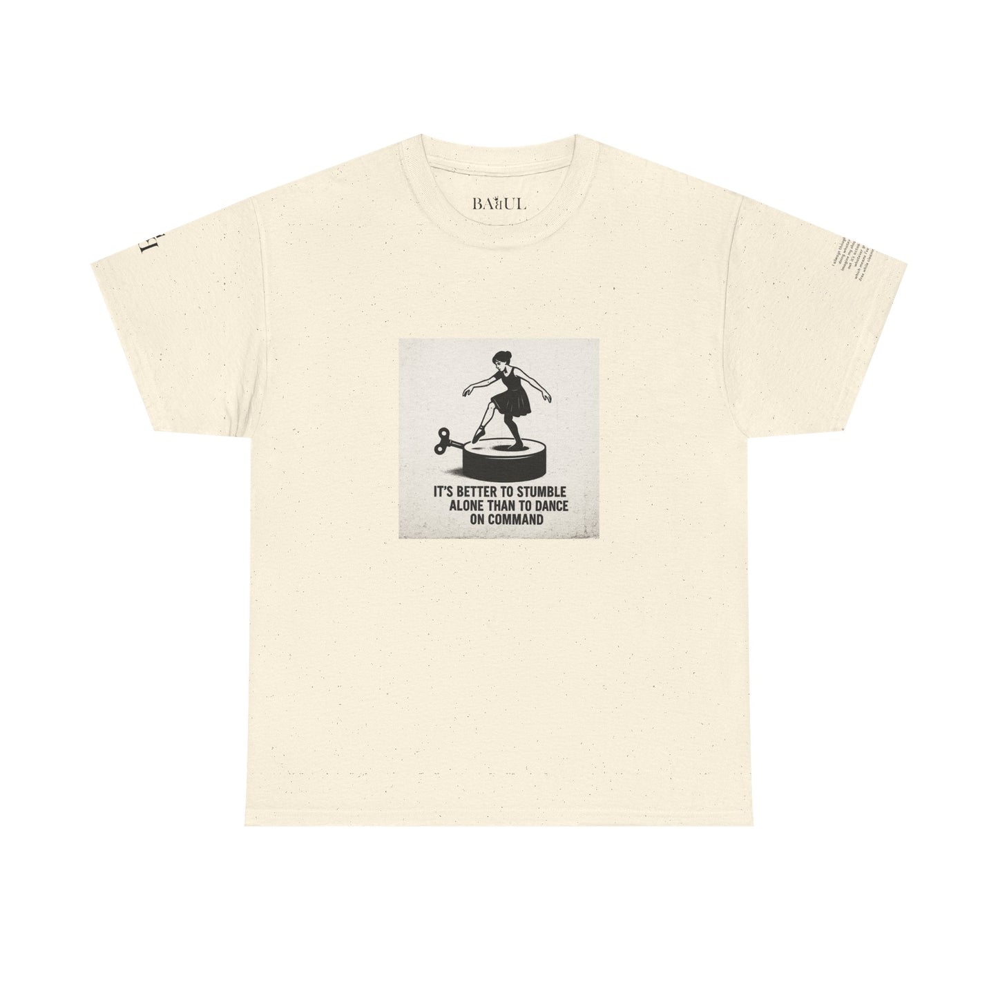 T-shirt Ribelle – Maglietta Unisex in Cotone Pesante per Spiriti Liberi.
