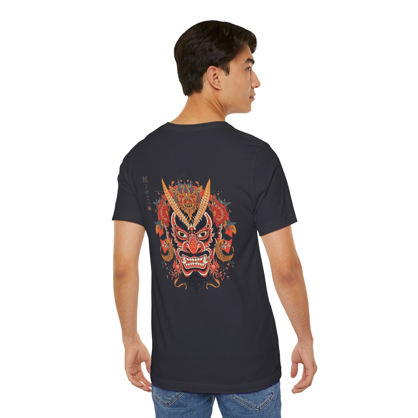 The Bold Oni Mask Streetwear T-Shirt