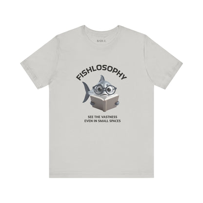 Fishlosophy Unisex Jersey Maglietta a maniche corte – Vedi la vastità anche in spazi ristretti.