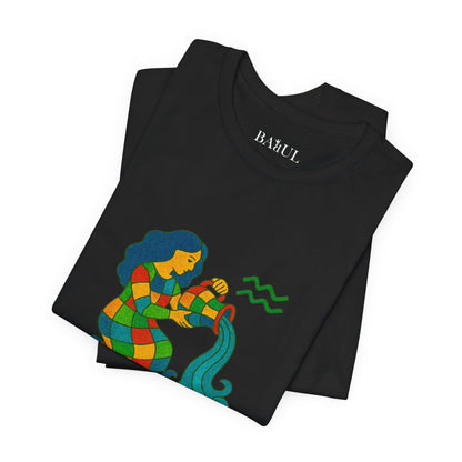 ACQUARIO - T-Shirt, I segni zodiacali secondo Saint Phalle
