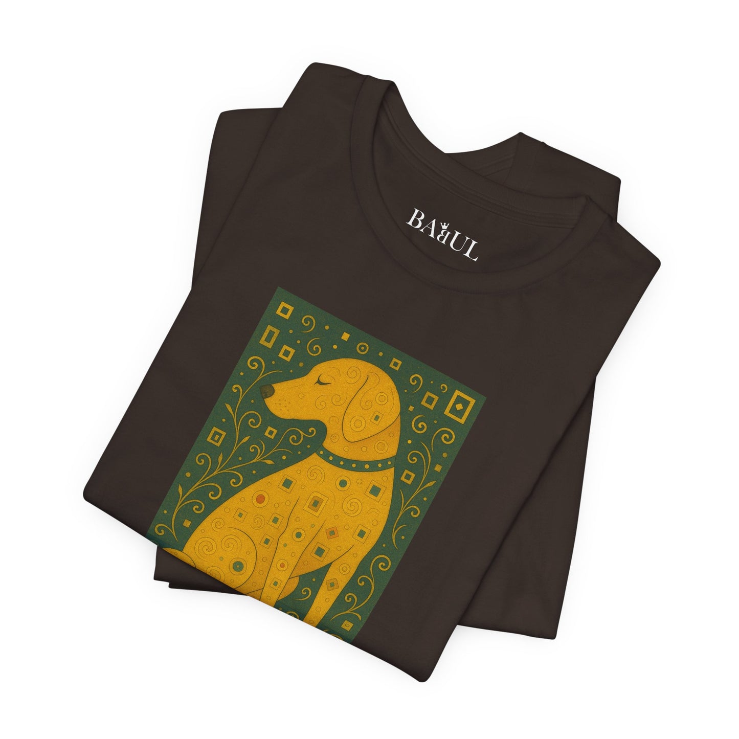 Unisex T-Shirt con cane DOGART  - KLIMT - Dipinto iconico rivisitato con i cani