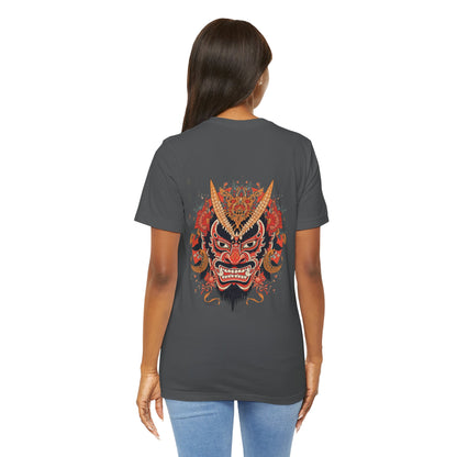 The Bold Oni Mask Streetwear T-Shirt