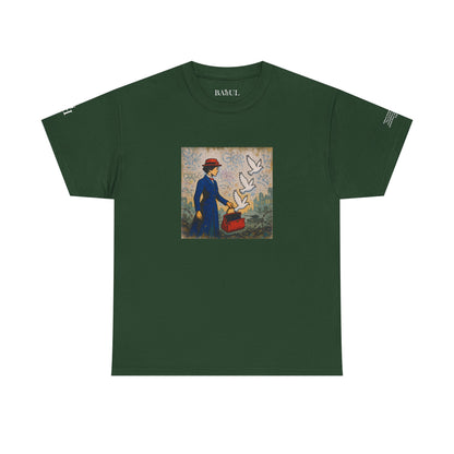 T-shirt Ribelle – Maglietta Unisex in Cotone Pesante per Spiriti Liberi.