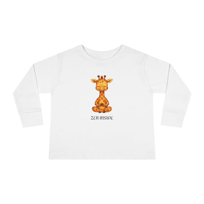 Maglietta a maniche lunghe Zen Inside - GIRAFFA