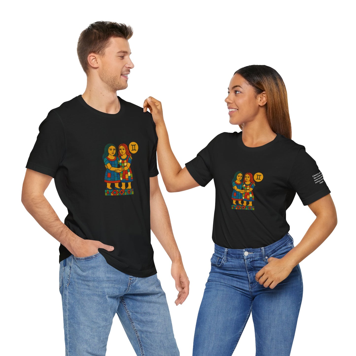GEMINI - T-shirt, The Zodiac in Colors