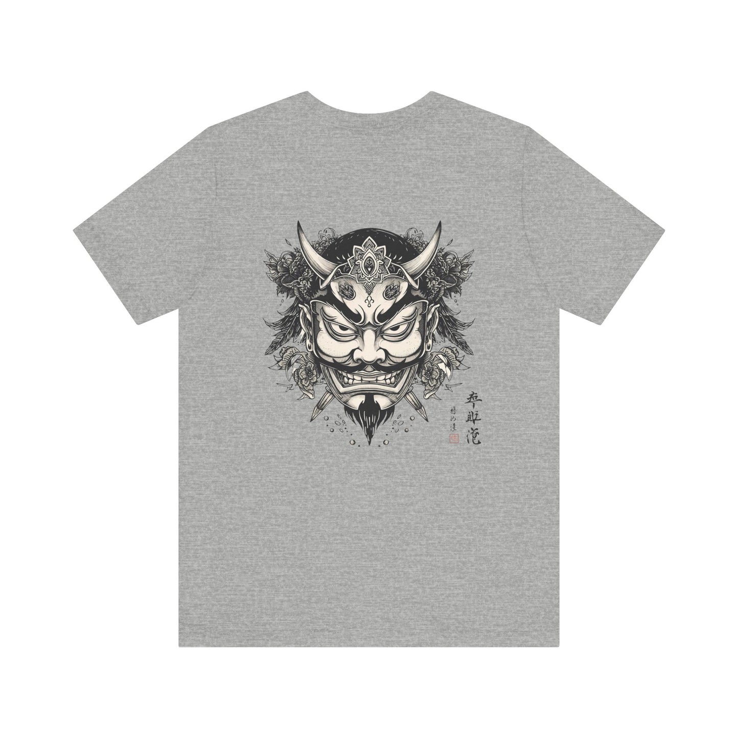 The Bold Oni Mask Streetwear T-Shirt