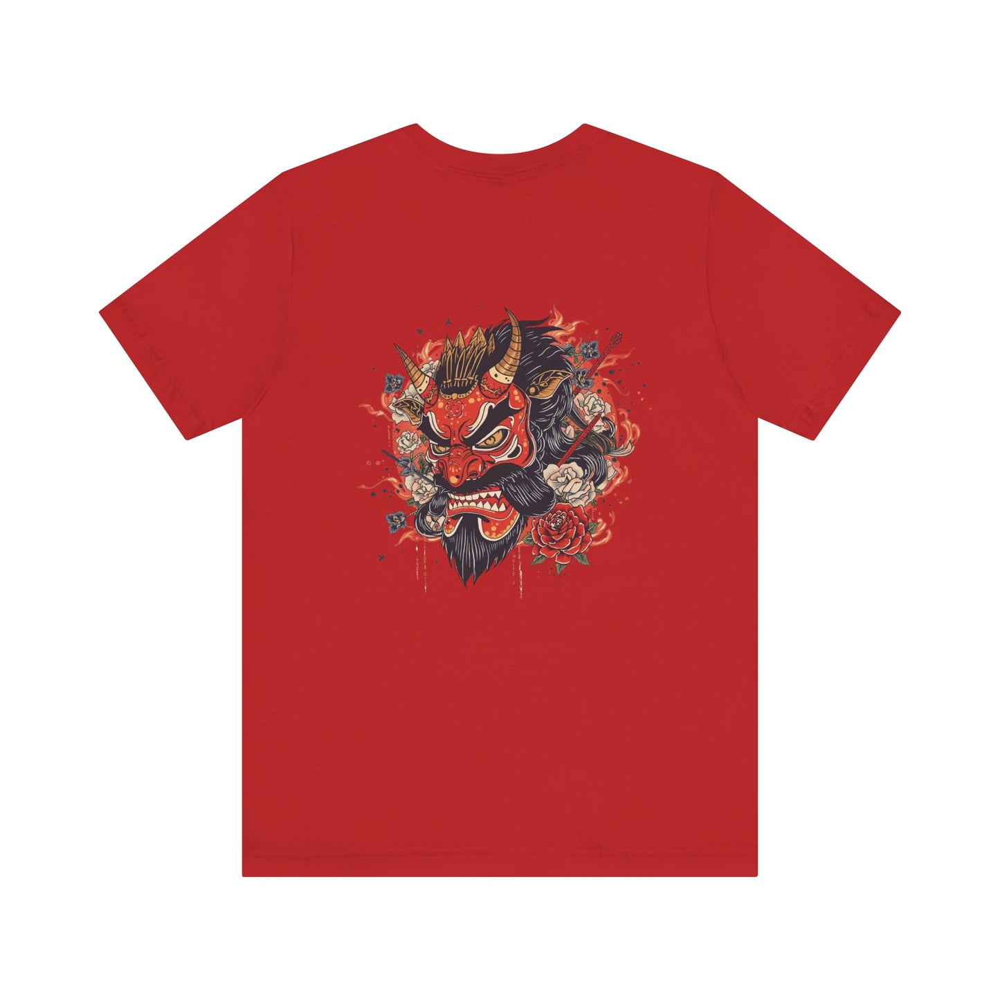 The Bold Oni Mask Streetwear T-Shirt
