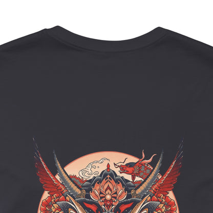 The Bold Oni Mask Streetwear T-Shirt