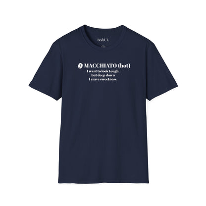 CoffeeTherapy T-Shirt – Irony Is the Best Cure (Right After Coffee)