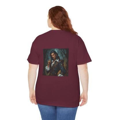 Maglietta unisex della collezione Fiabe Gotiche, Capitan Uncino