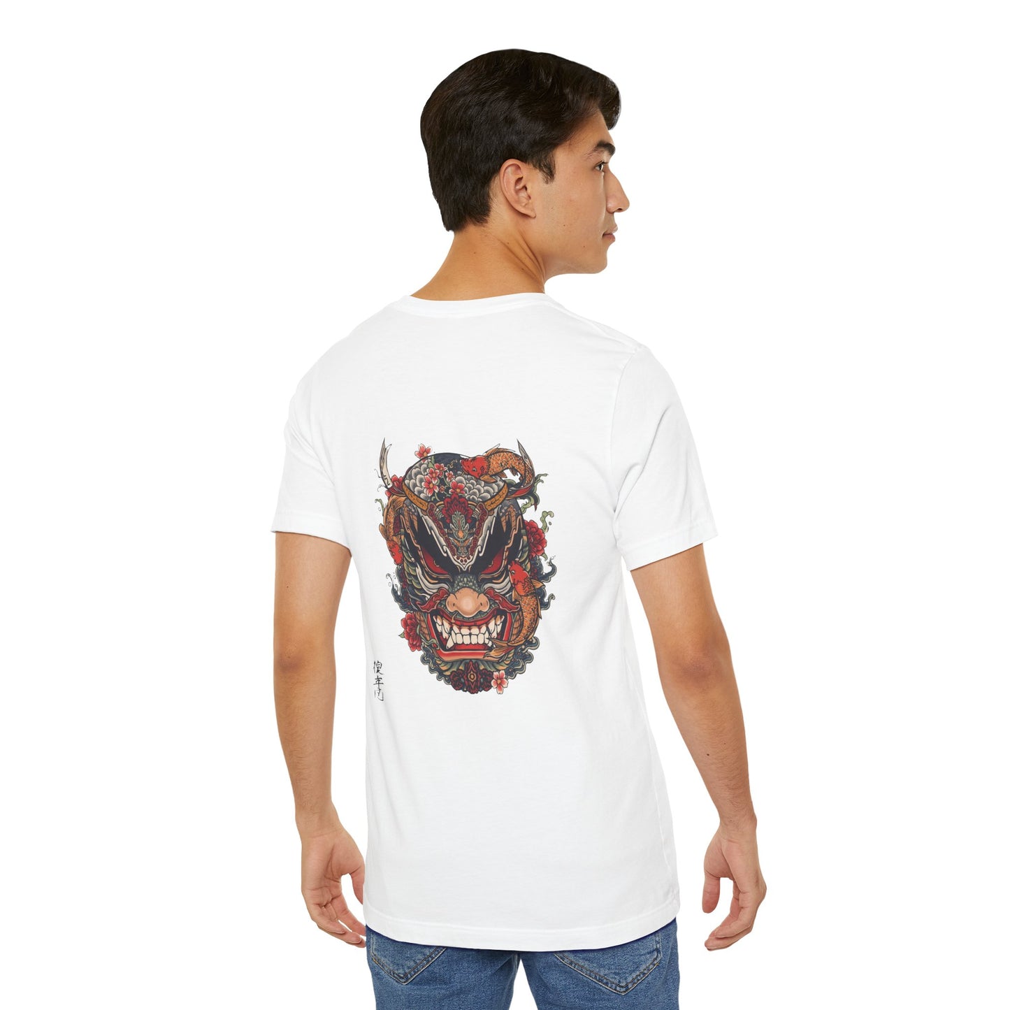 The Bold Oni Mask Streetwear T-Shirt