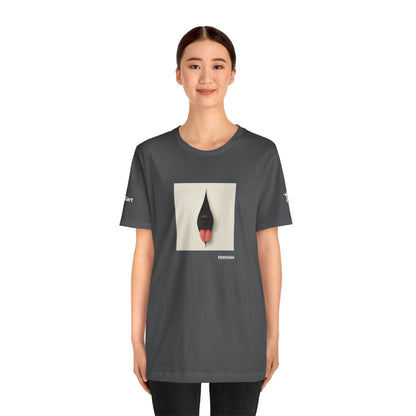 T-Shirt unisex  DOGART - FONTANA - Un dipinto iconico rivisitato con i cani