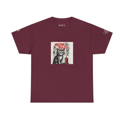 T-shirt Ribelle – Maglietta Unisex in Cotone Pesante per Spiriti Liberi.