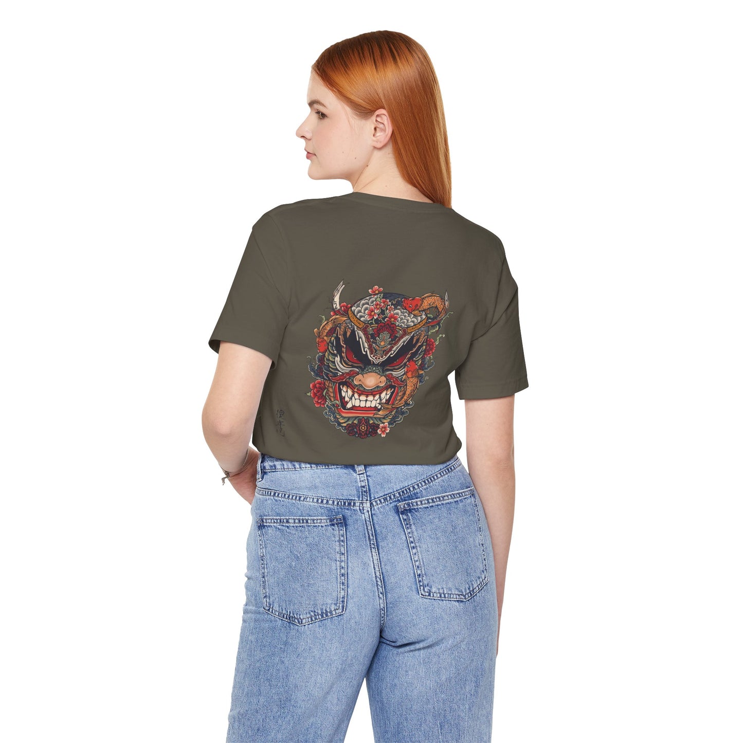 The Bold Oni Mask Streetwear T-Shirt