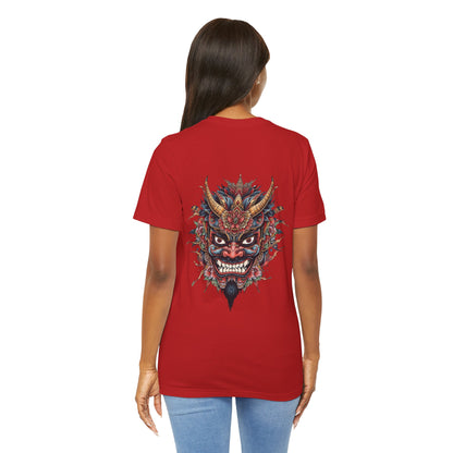 The Bold Oni Mask Streetwear T-Shirt