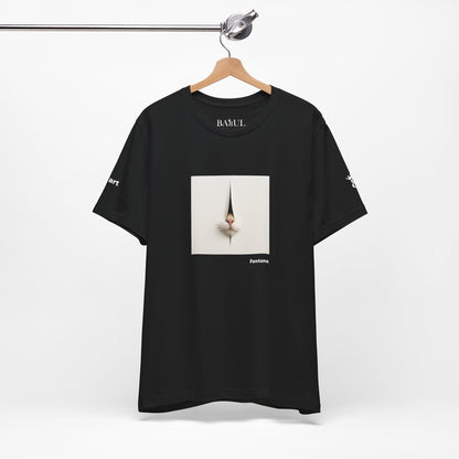 T-shirt unisex CATART - FONTANA - Un dipinto iconico rivisitato con i gatti