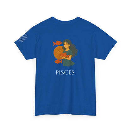 PESCI - T-shirt Zodiacali da sogno: la magia delle stelle in stile Ghibli