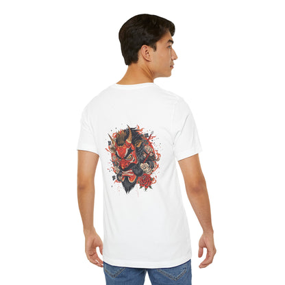 The Bold Oni Mask Streetwear T-Shirt