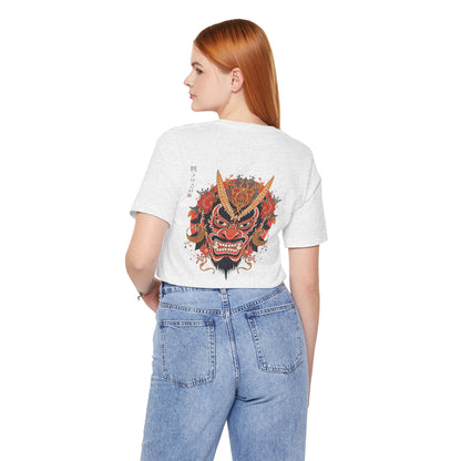 The Bold Oni Mask Streetwear T-Shirt