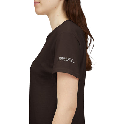 Rebel Graphic Tee - Unisex Heavy Cotton T-Shirt for the Wild at Heart. Rebel Tees, Born to Be Worn - FREEDOM IS NON-NEGOTIABLE
