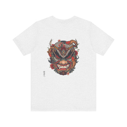 The Bold Oni Mask Streetwear T-Shirt