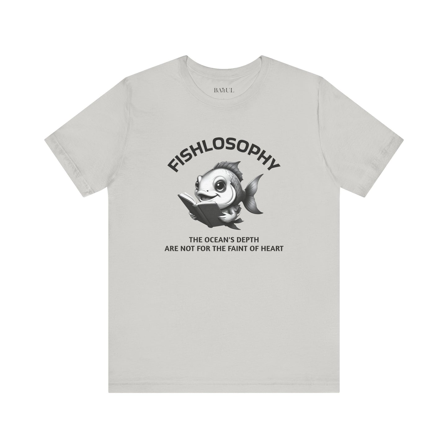 Fishlosophy Unisex Jersey Maglietta a maniche corte – Vedi la vastità anche in piccoli spazi.