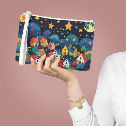 POCHETTE con motivo paesaggio