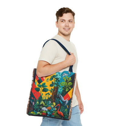 Artistic Surge - Eco-Friendly Canvas Tote Bag - NATURE