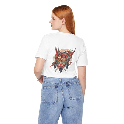 The Bold Oni Mask Streetwear T-Shirt