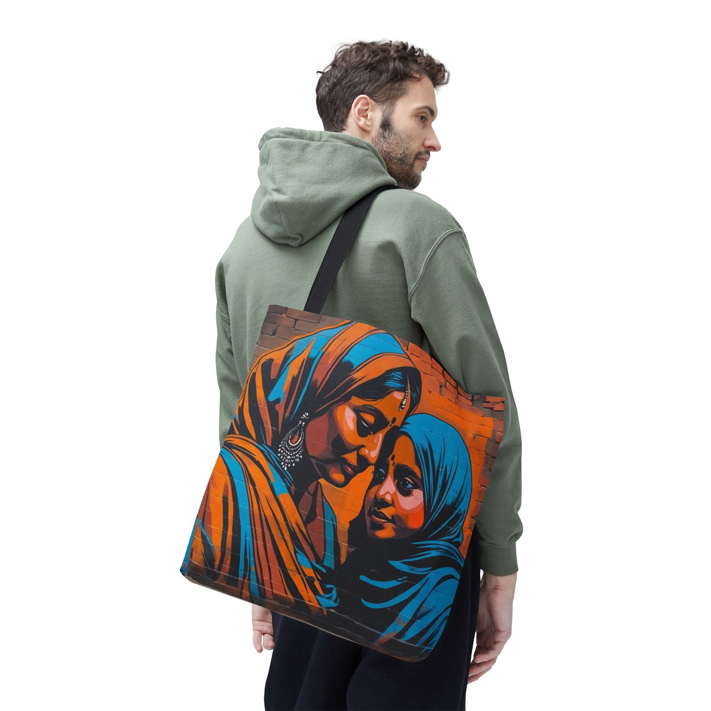 Artistic Surge - Eco-Friendly Canvas Tote Bag - TENDERNESS