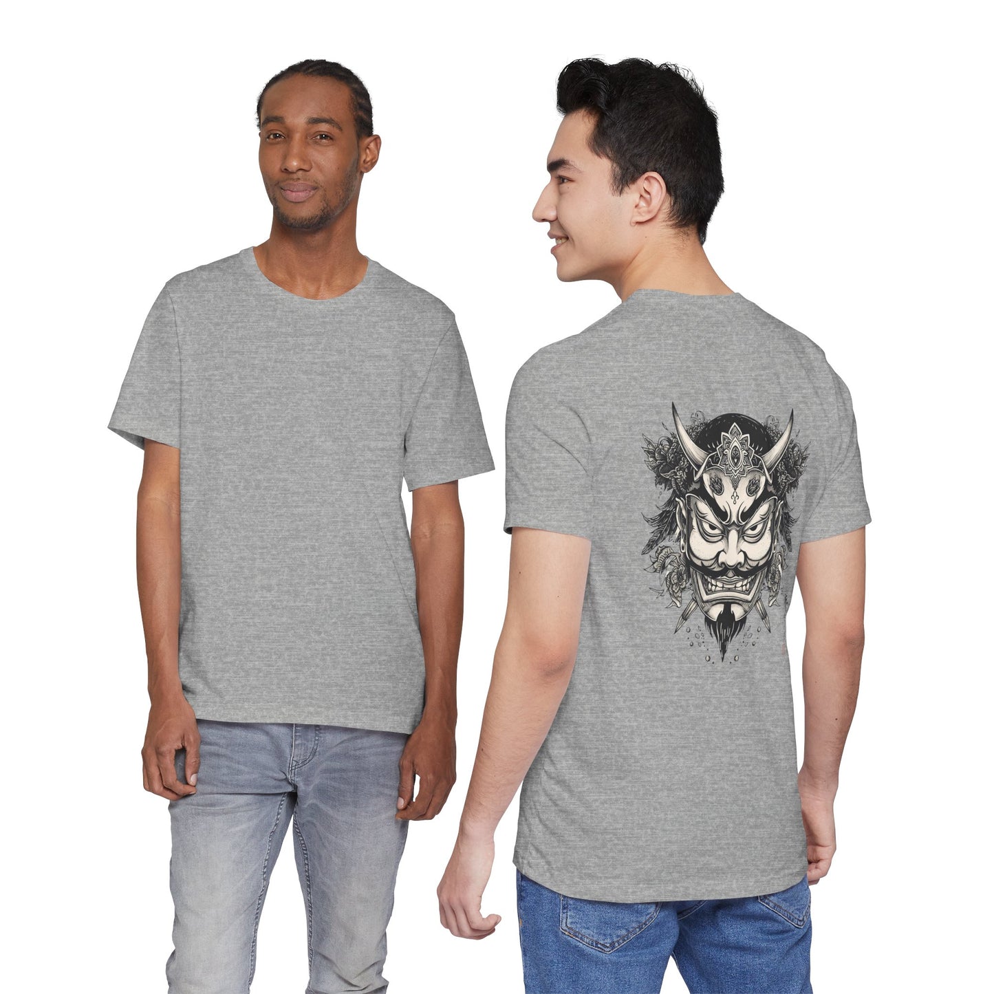 The Bold Oni Mask Streetwear T-Shirt