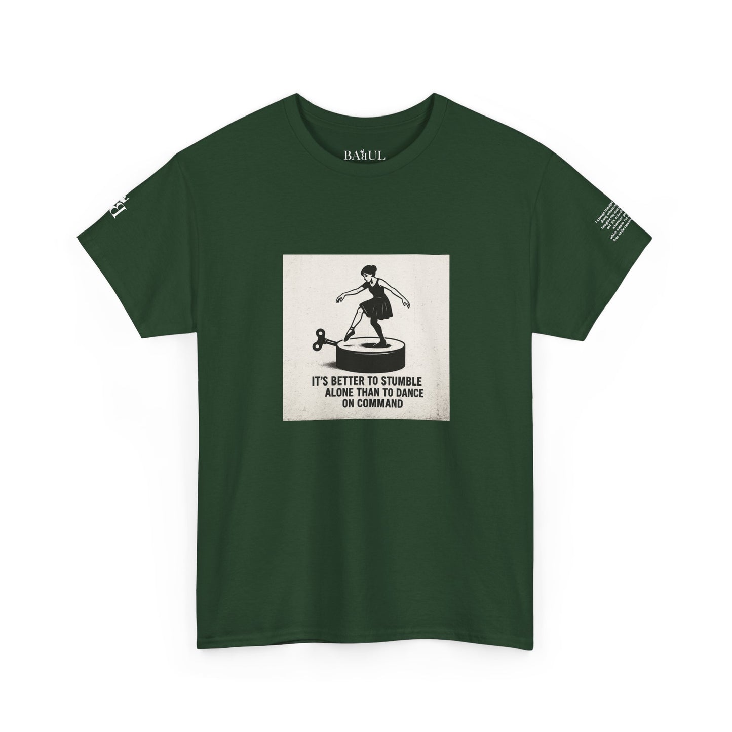 T-shirt Ribelle – Maglietta Unisex in Cotone Pesante per Spiriti Liberi.