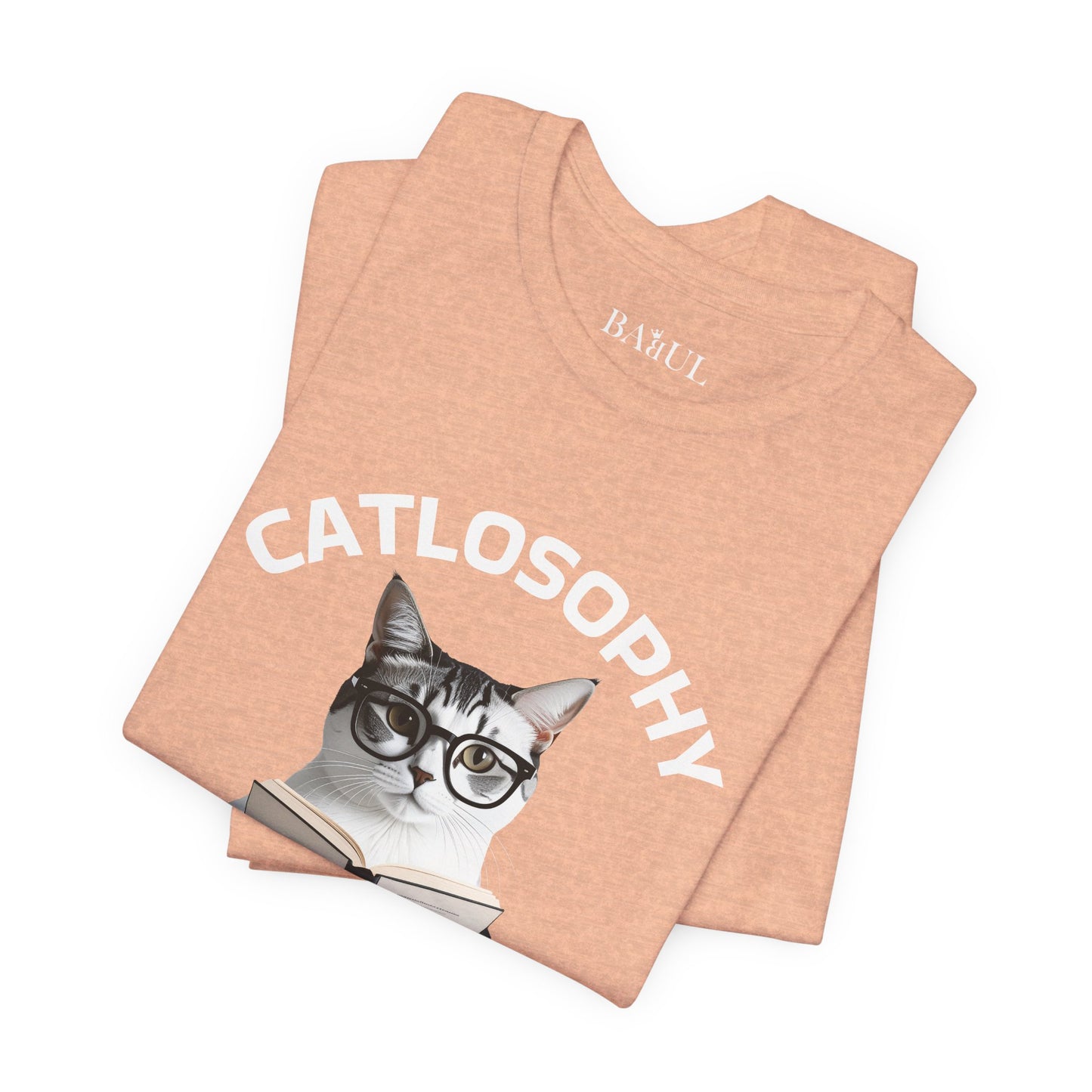 Catlosophy Unisex Jersey Maglietta a maniche corte – Design "Non ti sto ignorando, solo che non me ne frega niente"