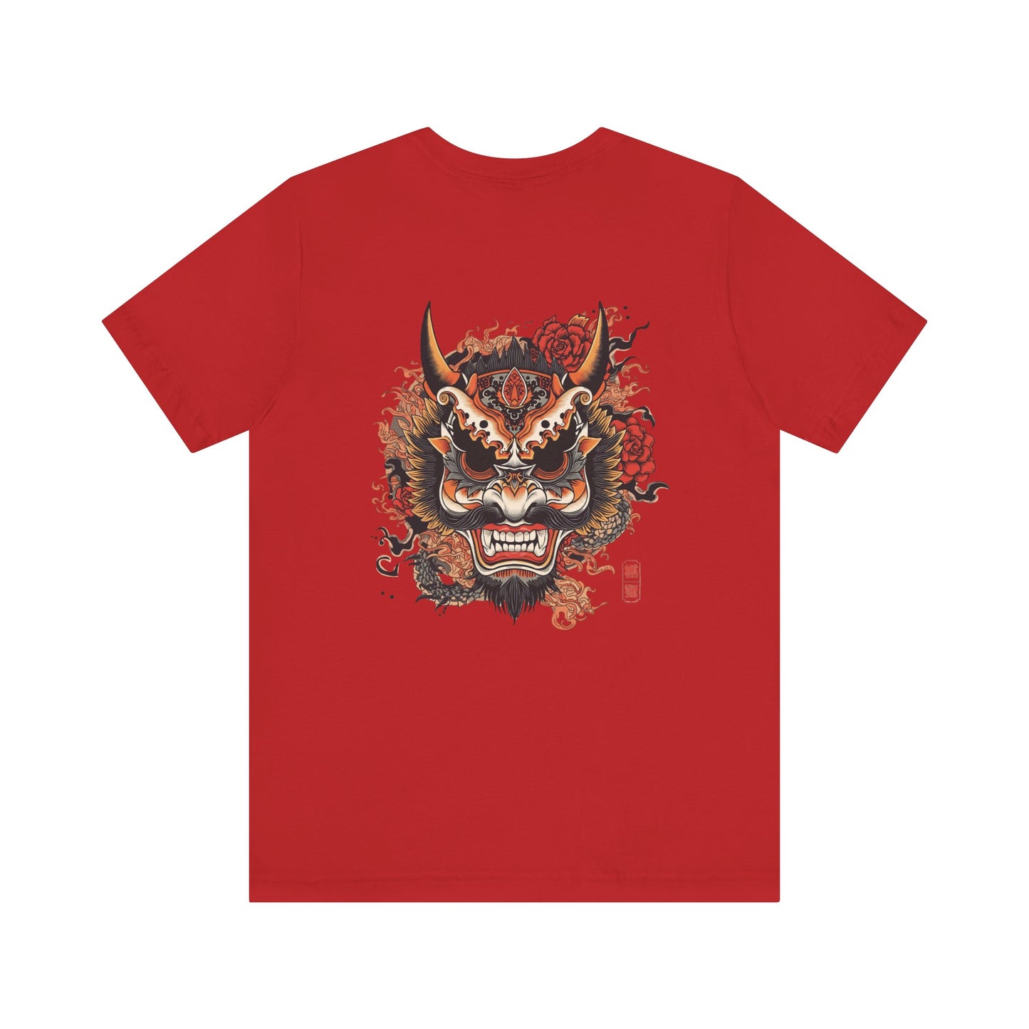 The Bold Oni Mask Streetwear T-Shirt