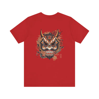 The Bold Oni Mask Streetwear T-Shirt