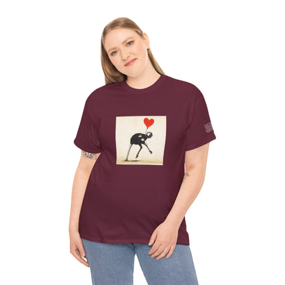 T-shirt Ribelle – Maglietta Unisex in Cotone Pesante per Spiriti Liberi.