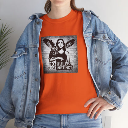 T-shirt Ribelle – Maglietta Unisex in Cotone Pesante per Spiriti Liberi.