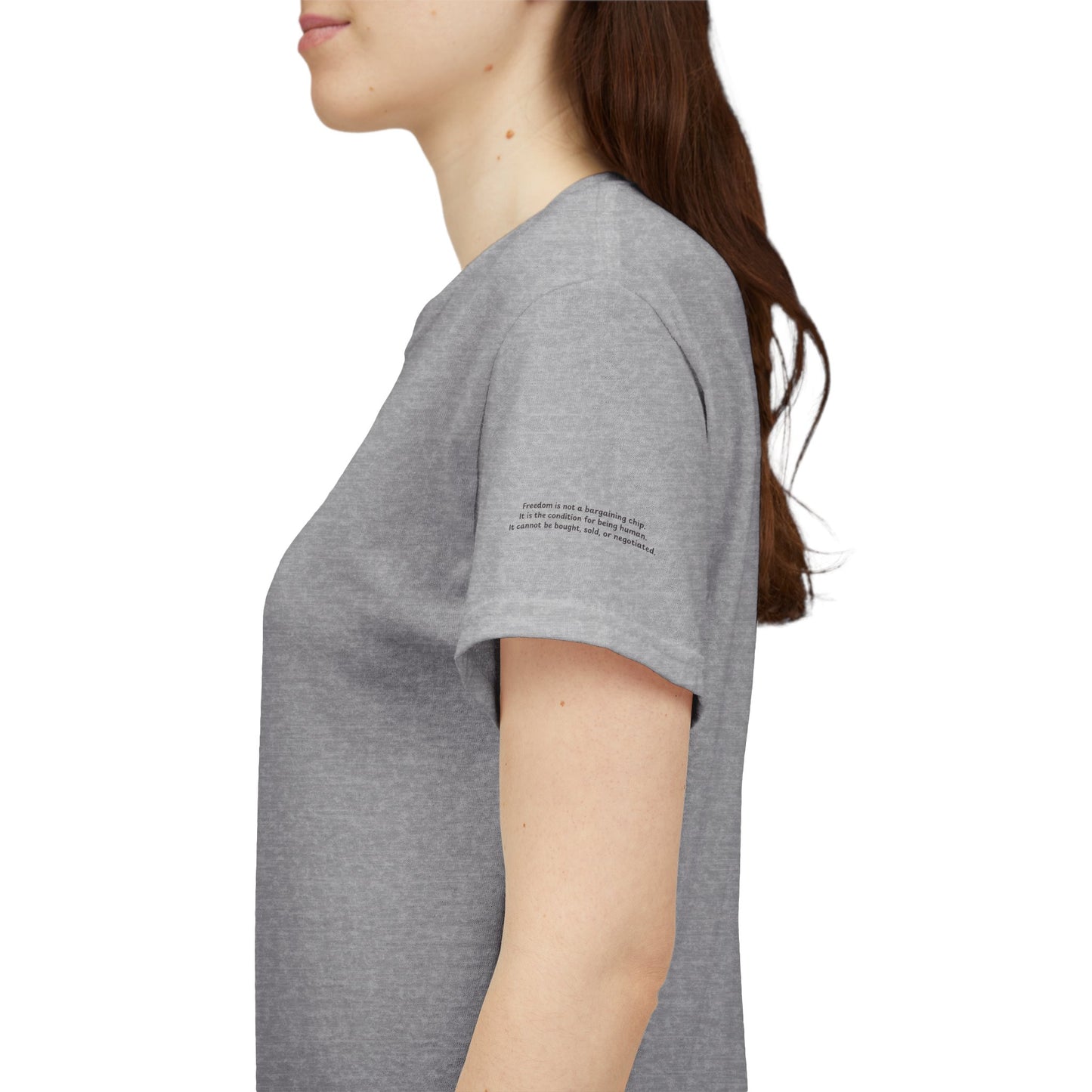 Rebel Graphic Tee - Unisex Heavy Cotton T-Shirt for the Wild at Heart. Rebel Tees, Born to Be Worn - FREEDOM IS NON-NEGOTIABLE