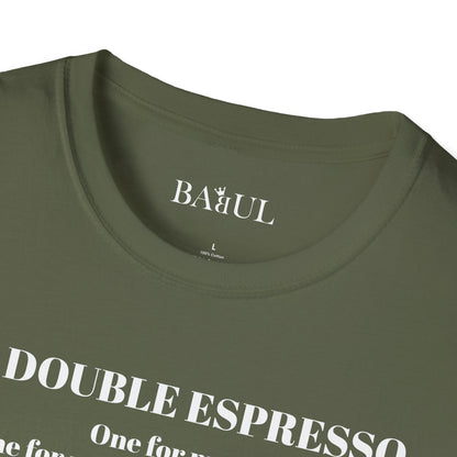 CoffeeTherapy T-Shirt – Irony Is the Best Cure (Right After Coffee)