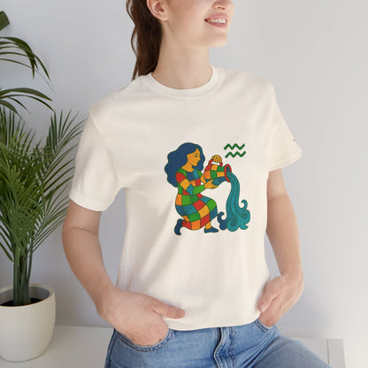 ACQUARIO - T-Shirt, I segni zodiacali secondo Saint Phalle
